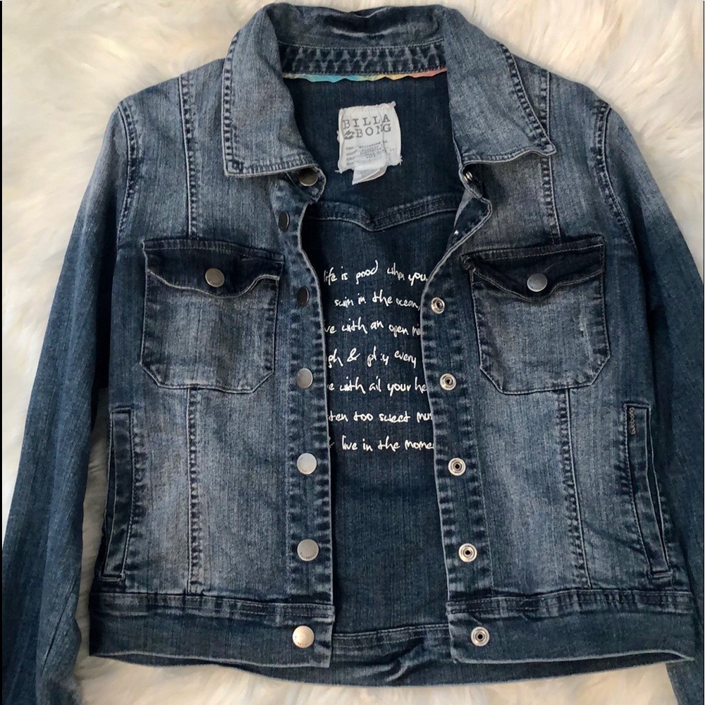 Jean jacket by BillaBong